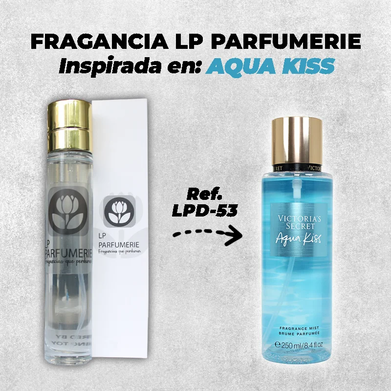 Fragancia LP PARFUMERIE Inspirada en Aqua Kiss Victoria Secret