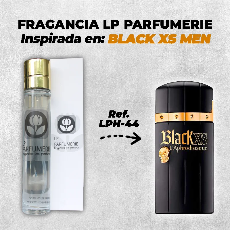 Fragancia LP PARFUMERIE Inspirada en BLACK XS APHRODISIAQUE MEN Paco Rabanne