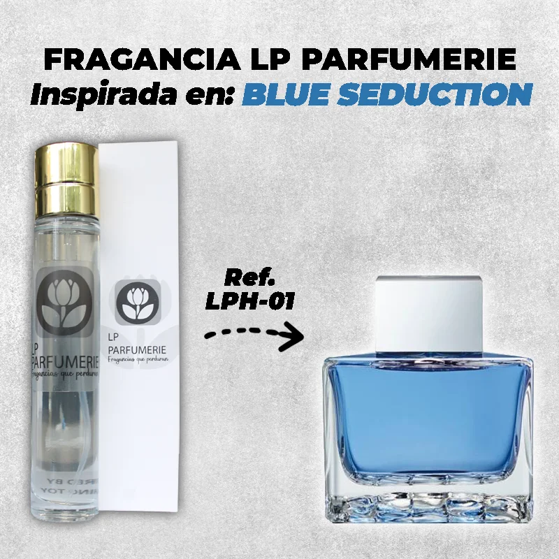 Fragancia LP PARFUMERIE Inspirada en Blue Seduction Antonio Banderas