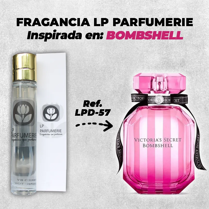 Fragancia LP PARFUMERIE Inspirada en Bombshell Victoria Secret