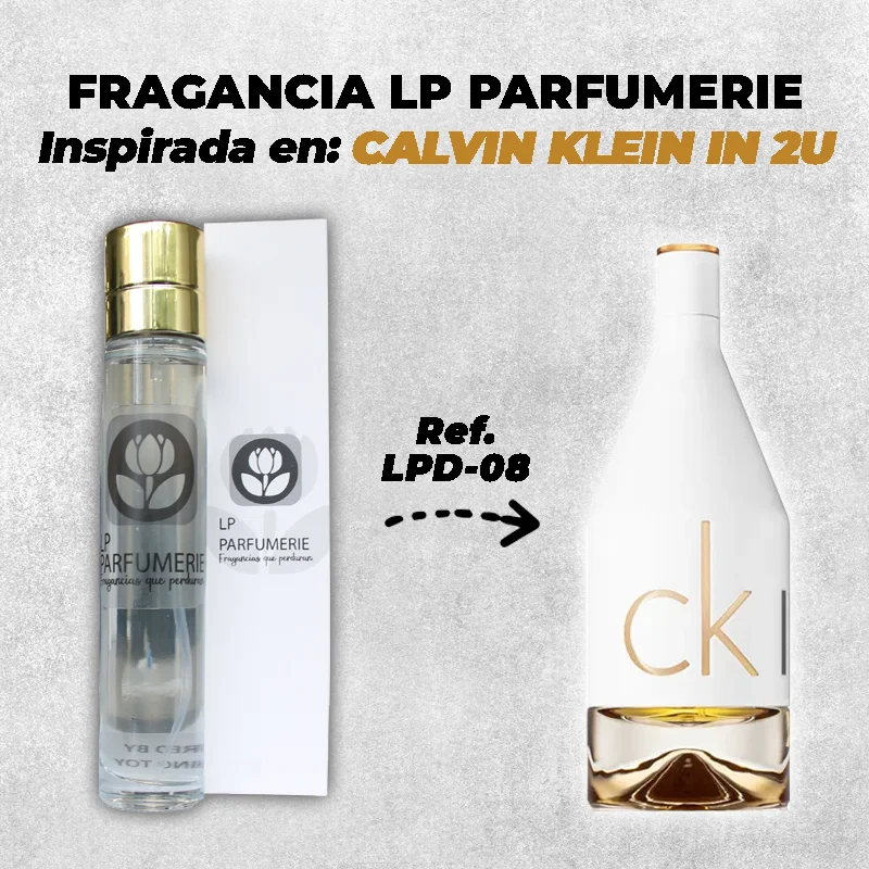 Fragancia LP PARFUMERIE Inspirada en Calvin Klein In 2U