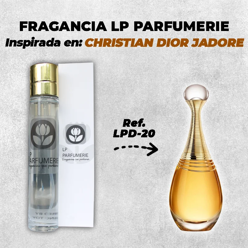 Fragancia LP PARFUMERIE Inspirada en Jadore Christian Dior