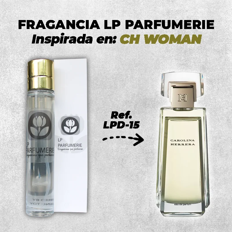 Fragancia LP PARFUMERIE Inspirada en Carolina Herrera Woman