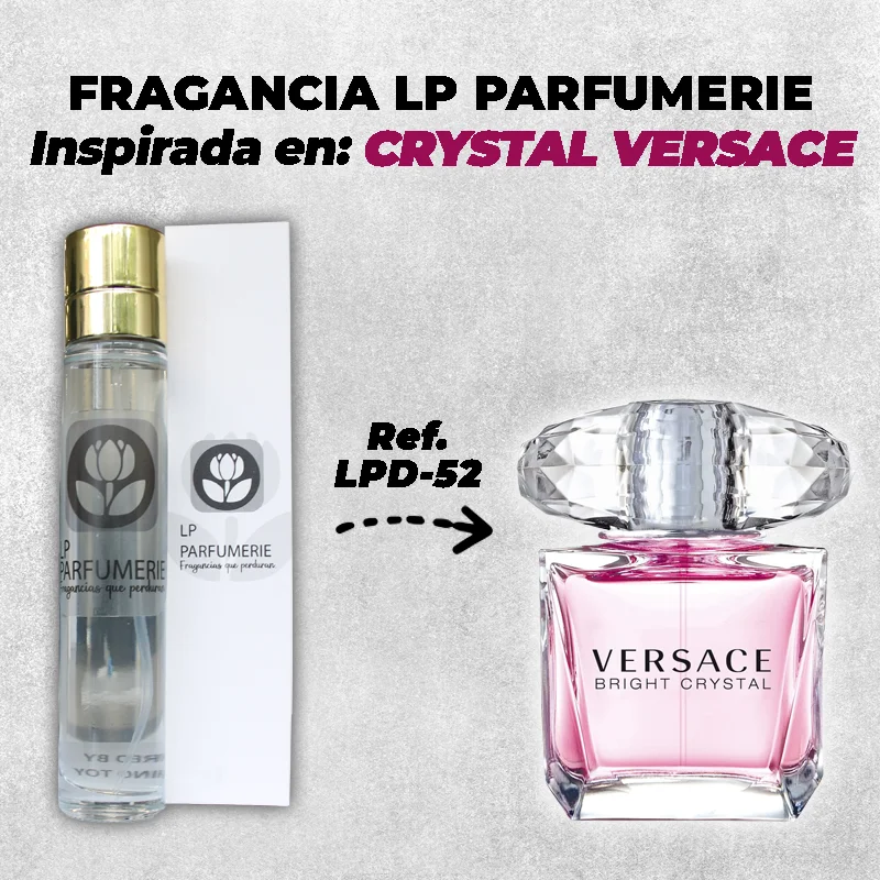 Fragancia LP PARFUMERIE Inspirada en Crystal Versace