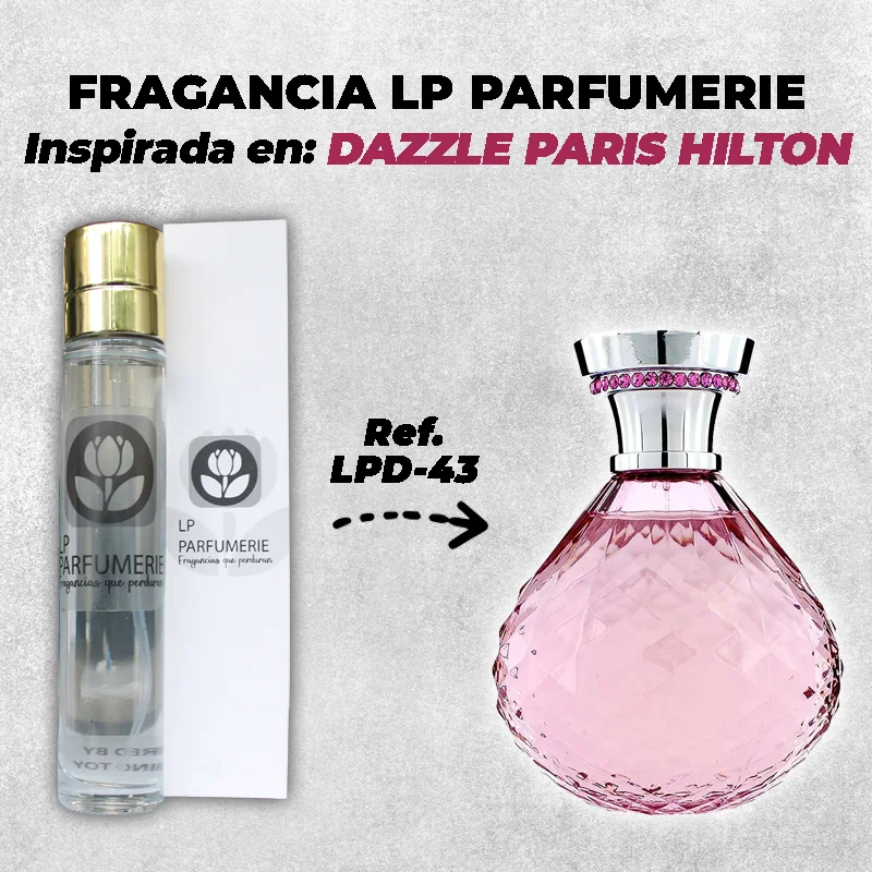 Fragancia LP PARFUMERIE Inspirada en Dazzle Paris Hilton