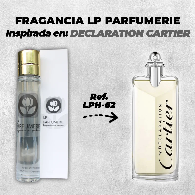 Fragancia LP PARFUMERIE Inspirada en Declaration de Cartier Men
