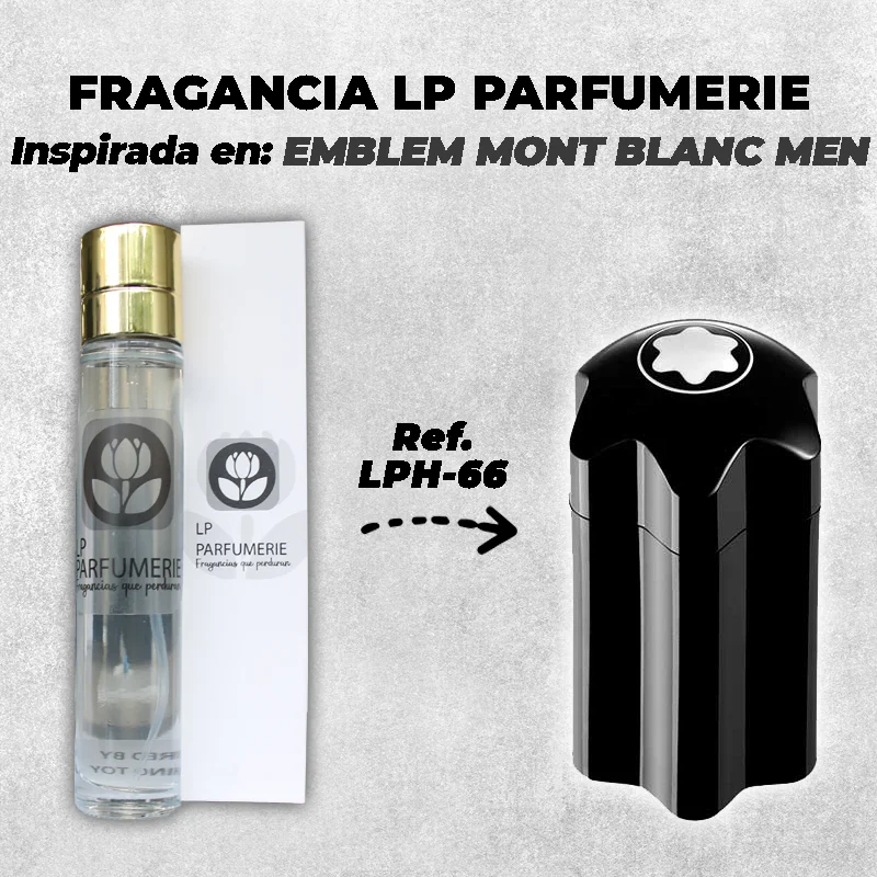 Fragancia LP PARFUMERIE Inspirada en Emblem Mont Blanc Men