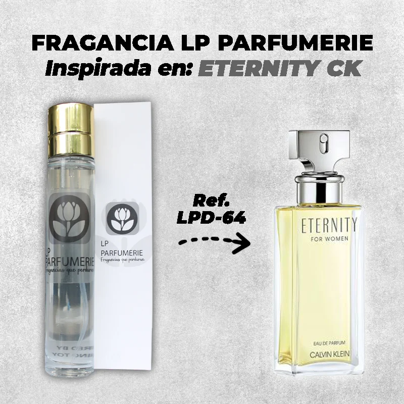 Fragancia LP PARFUMERIE Inspirada en Eternity Calvin Klein