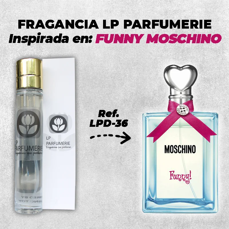Fragancia LP PARFUMERIE Inspirada en Funny Moschino