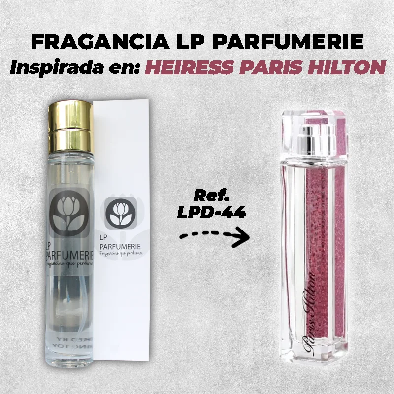 Fragancia LP PARFUMERIE Inspirada en Heiress Paris Hilton