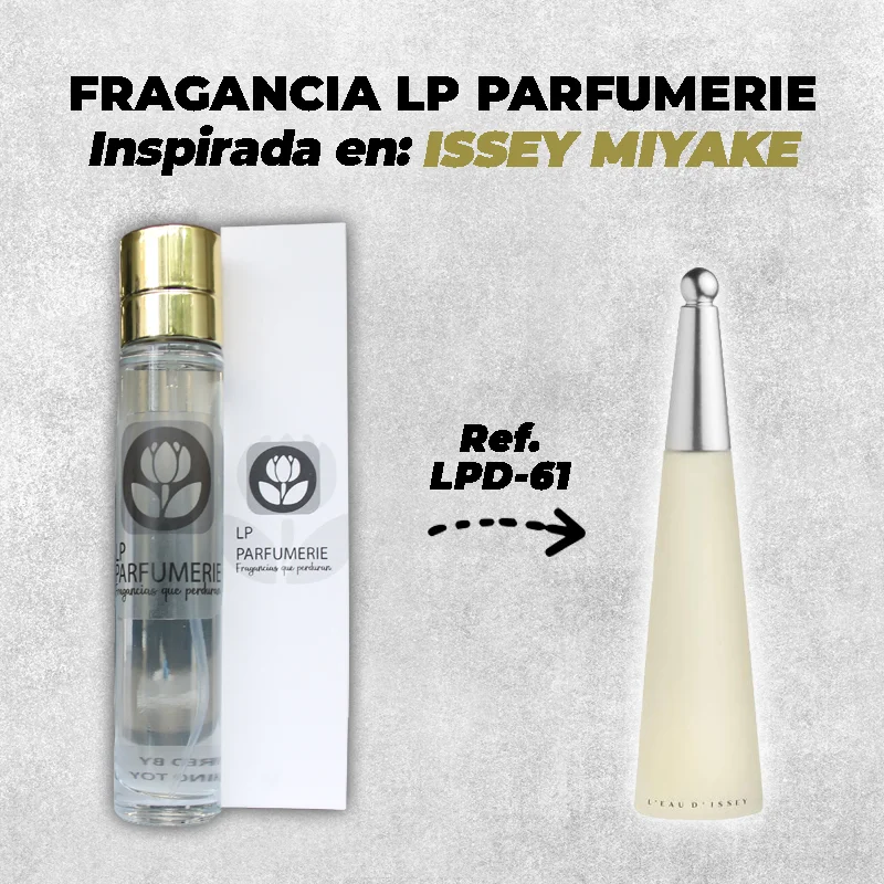 Fragancia LP PARFUMERIE Inspirada en Issey Miyake
