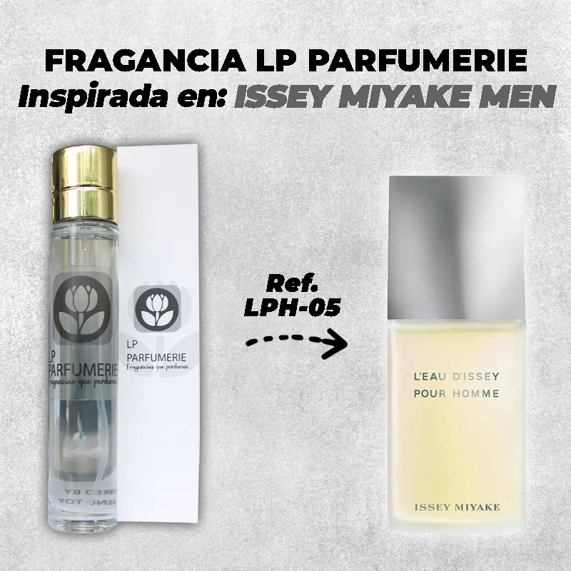 Fragancia LP PARFUMERIE Inspirada en Leau Dissey Pour Homme Issey Miyake Men