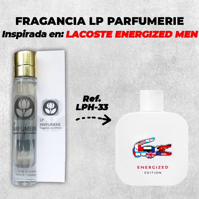 Fragancia LP PARFUMERIE Inspirada en Lacoste Energized Men