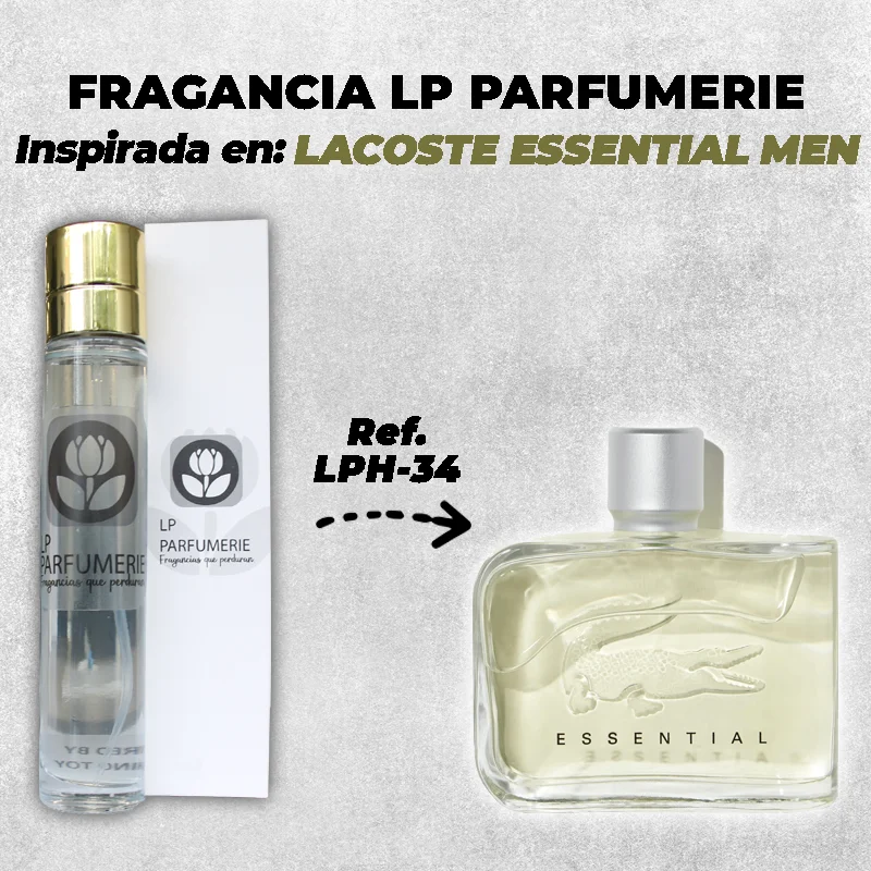 Fragancia LP PARFUMERIE Inspirada en Lacoste Essential Men