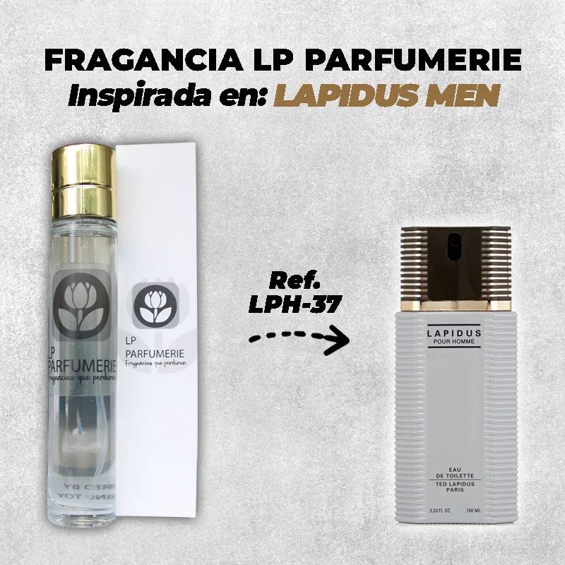 Fragancia LP PARFUMERIE Inspirada en Lapidus Men