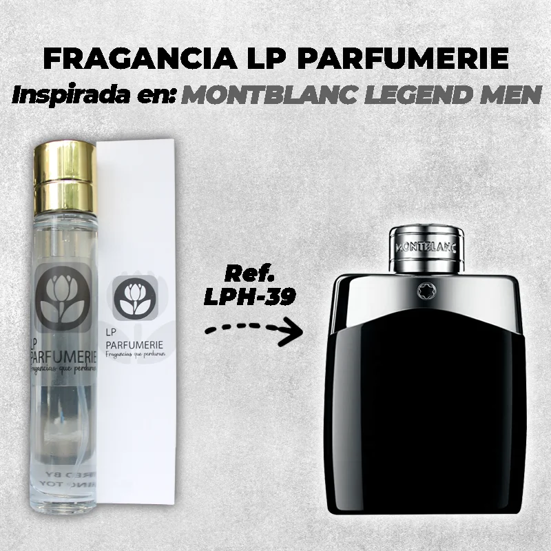 Fragancia LP PARFUMERIE Inspirada en Montblanc Legend Men