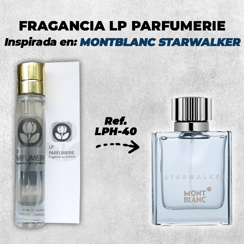 Fragancia LP PARFUMERIE Inspirada en Montblanc Starwalker Men