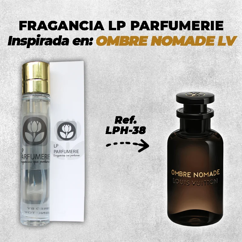 Fragancia LP PARFUMERIE Inspirada en Louis Vuitton OMBRE NOMADE MEN