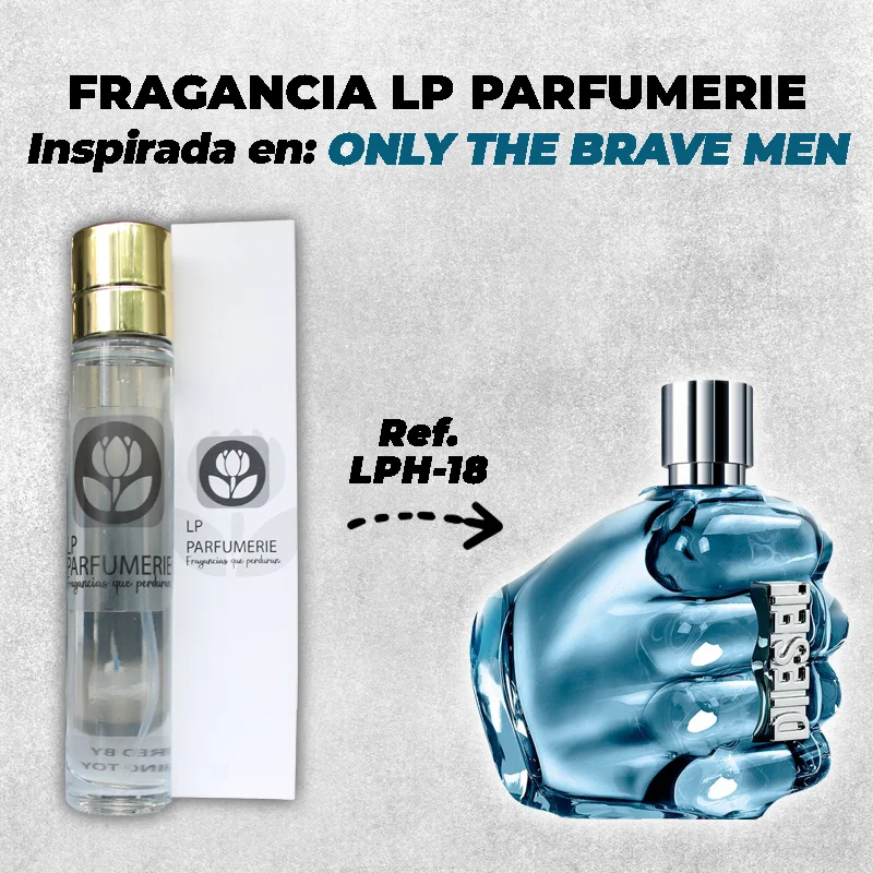 Fragancia LP PARFUMERIE Inspirada en Diesel Only The Brave Men