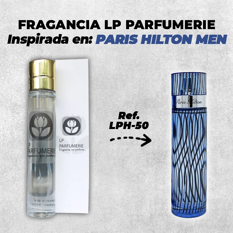Fragancia LP PARFUMERIE Inspirada en Paris Hilton Men