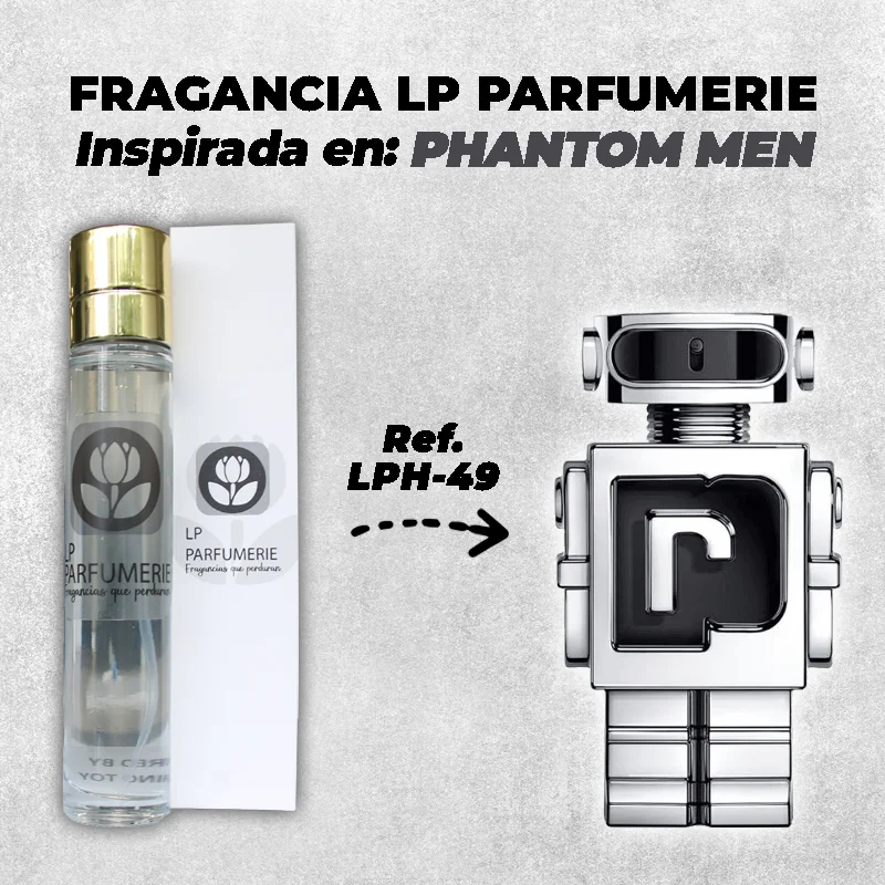 Fragancia LP PARFUMERIE Inspirada en Phantom Men Paco Rabanne