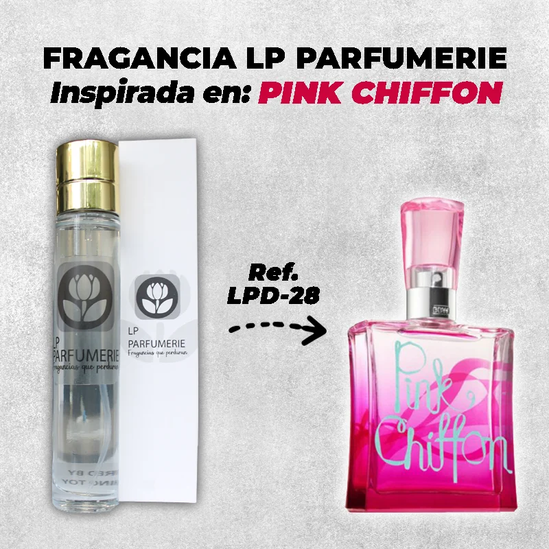 Fragancia LP PARFUMERIE Inspirada en Pink Chiffon Bad & Body