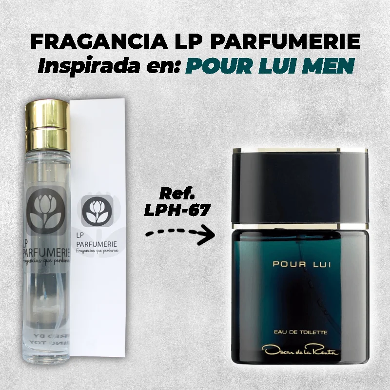 Fragancia LP PARFUMERIE Inspirada en Pour Lui Men Oscar de la Renta