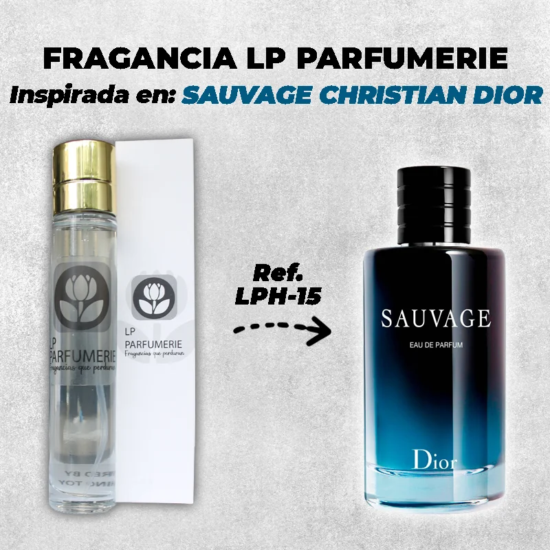 Fragancia LP PARFUMERIE Inspirada en Sauvage Christian Dior