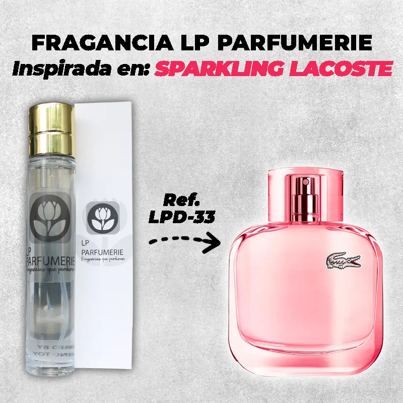 Fragancia LP PARFUMERIE Inspirada en Sparkling Lacoste