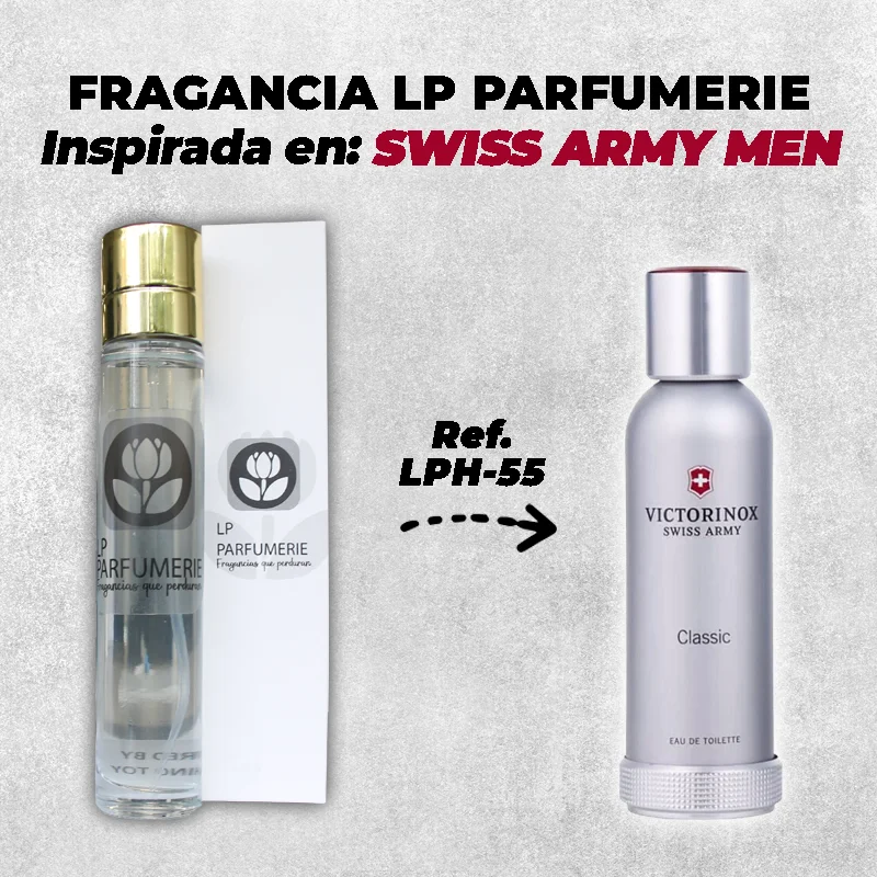 Fragancia LP PARFUMERIE Inspirada en SWISS ARMY MEN