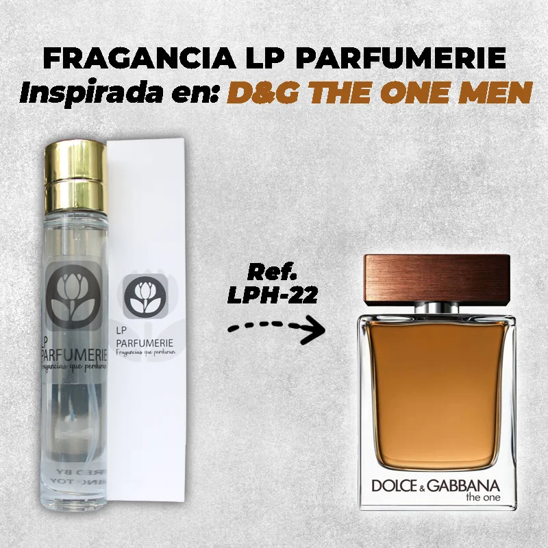 Fragancia LP PARFUMERIE Inspirada en The One Men Dolce & Gabbana