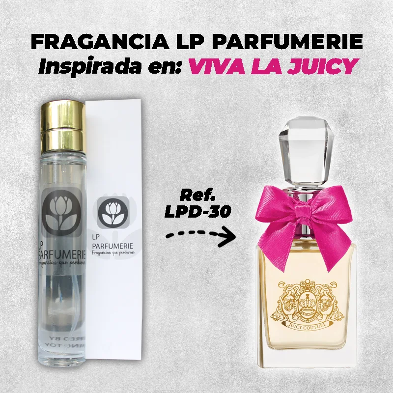 Fragancia LP PARFUMERIE Inspirada en Juicy Couture Viva La Juicy