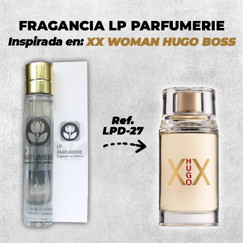Fragancia LP PARFUMERIE Inspirada en XX Woman Hugo Boss