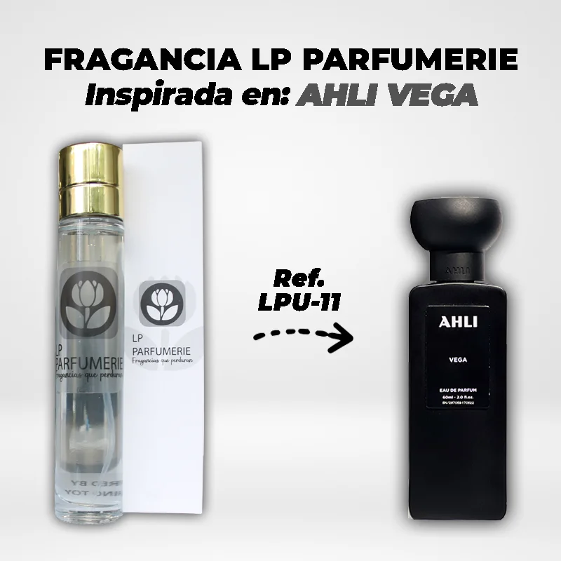 Fragancia LP PARFUMERIE Inspirada en AHLI VEGA