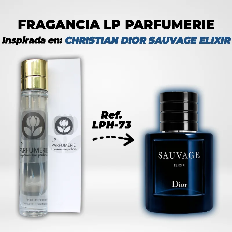 Fragancia LP PARFUMERIE Inspirada en CHRISTIAN DIOR SAUVAGE ELIXIR