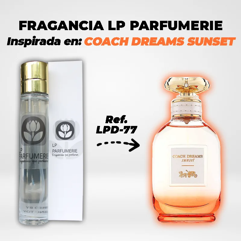 Fragancia LP PARFUMERIE Inspirada en COACH DREAMS SUNSET