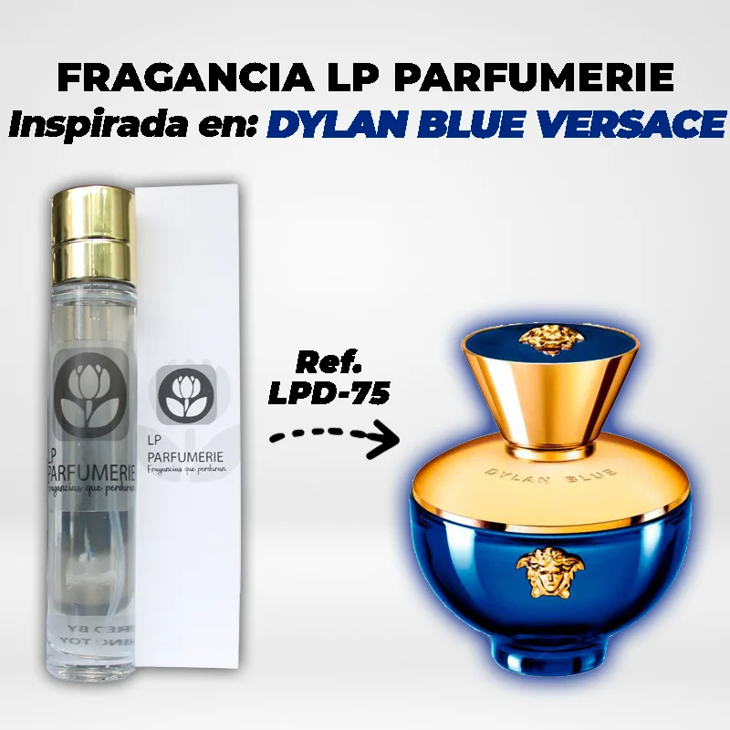 Fragancia LP PARFUMERIE Inspirada en VERSACE DYLAN BLUE WOMAN