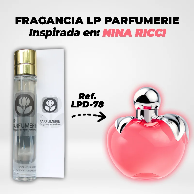 Fragancia LP PARFUMERIE Inspirada en NINA RICCI