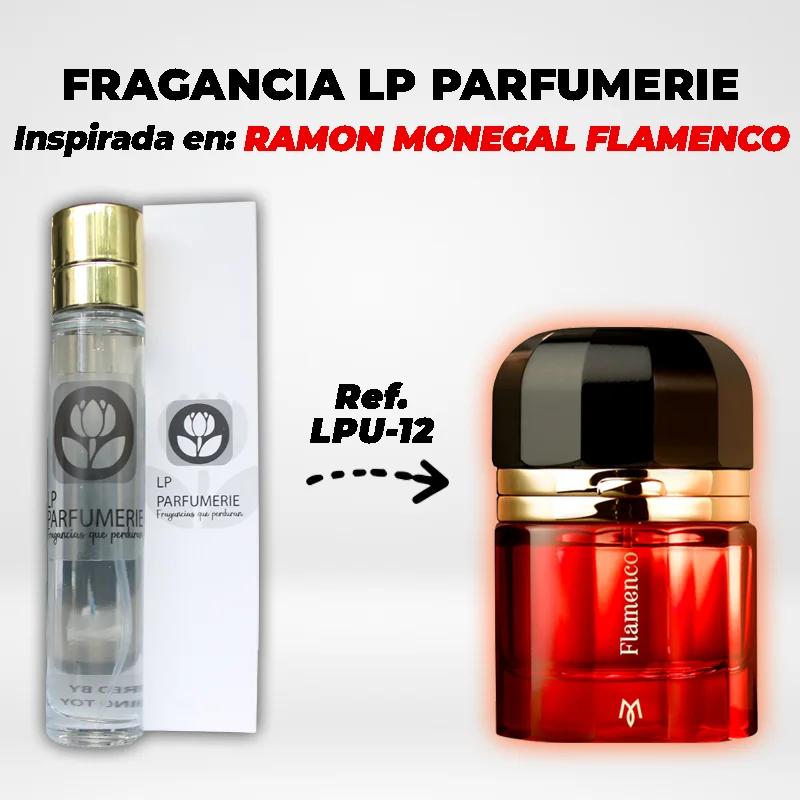 Fragancia LP PARFUMERIE Inspirada en RAMON MONEGAL FLAMENCO