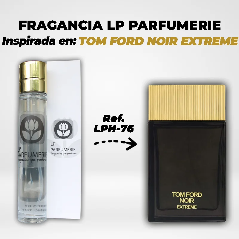 Fragancia LP PARFUMERIE Inspirada en TOM FORD NOIR EXTREME