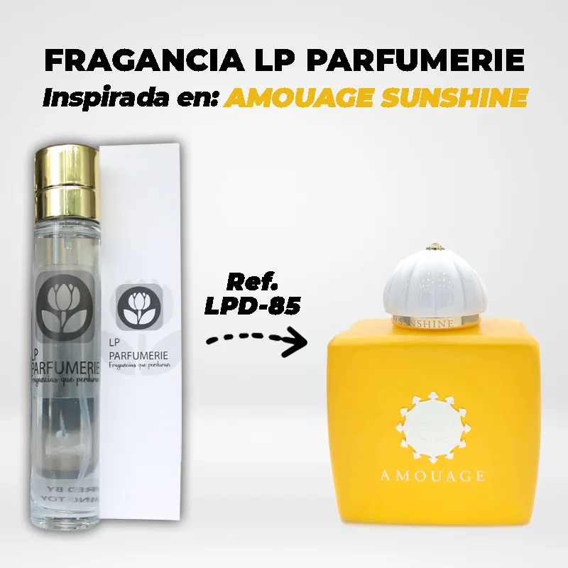 Fragancia LP PARFUMERIE Inspirada en AMOUAGE SUNSHINE
