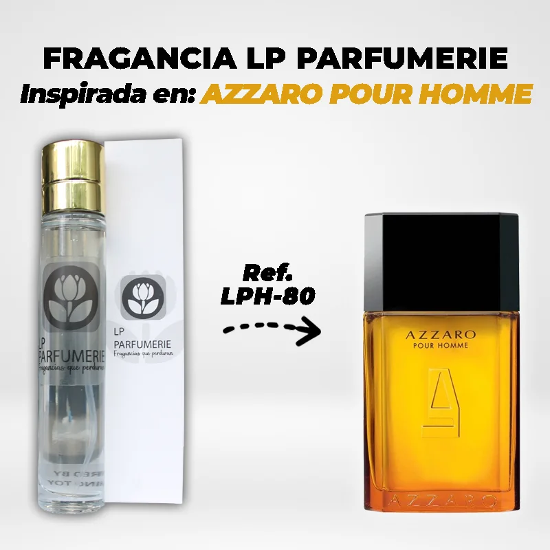 Fragancia LP PARFUMERIE Inspirada en AZZARO POUR HOMME