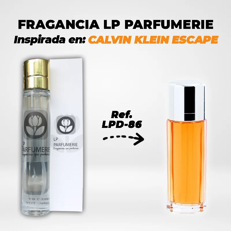 Fragancia LP PARFUMERIE Inspirada en CALVIN KLEIN ESCAPE