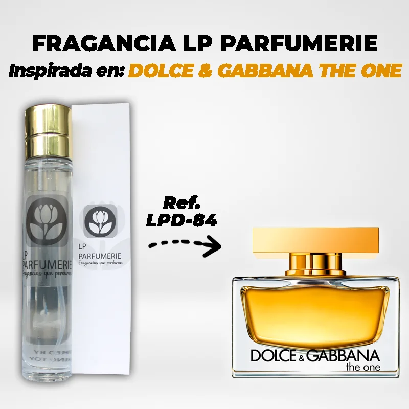 Fragancia LP PARFUMERIE Inspirada en DOLCE & GABBANA THE ONE