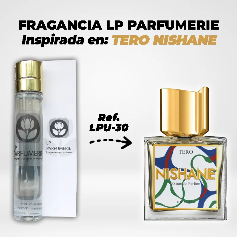 Fragancia LP PARFUMERIE Inspirada en TERO NISHANE
