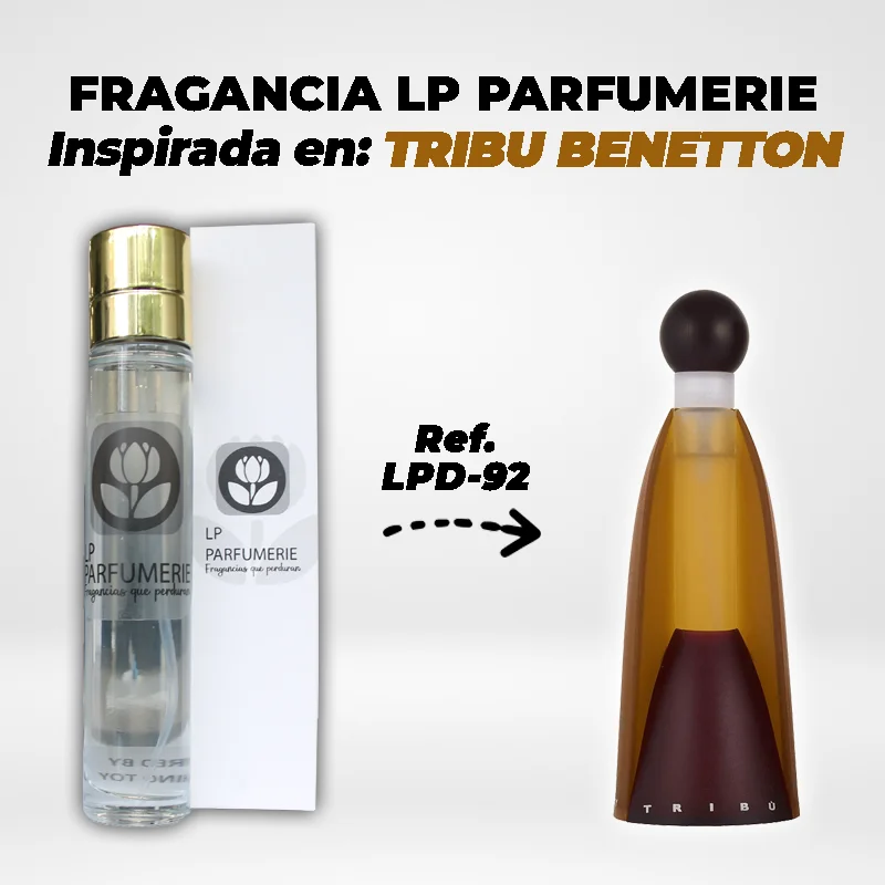 Fragancia LP PARFUMERIE Inspirada en TRIBU BENETTON