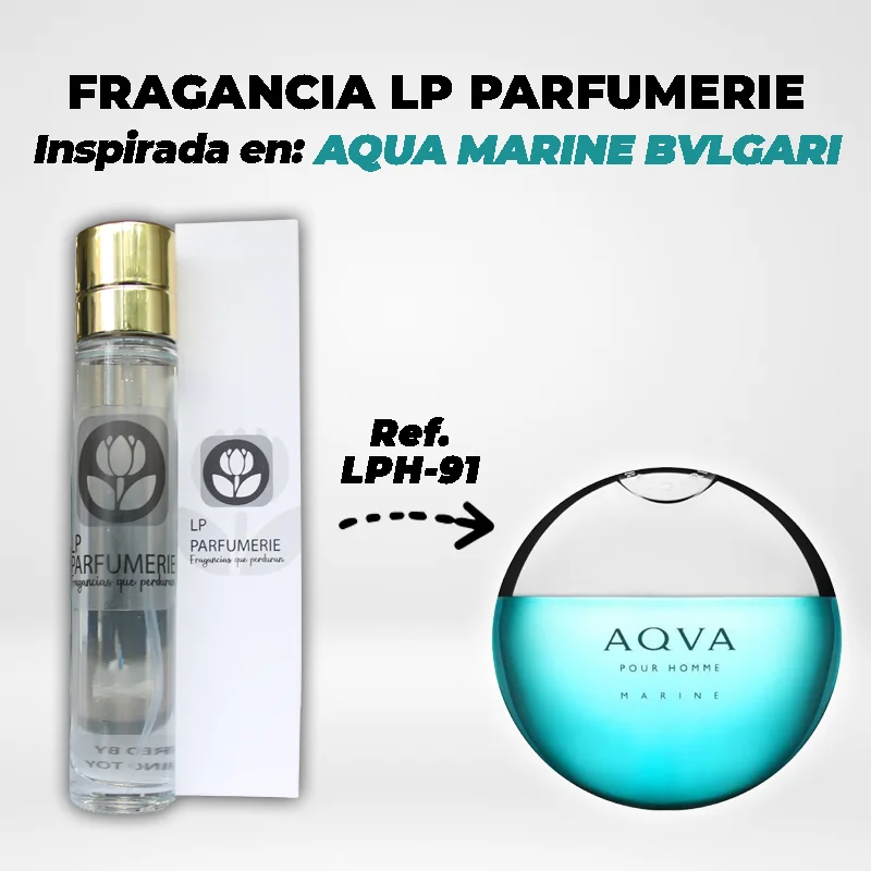 Fragancia LP PARFUMERIE Inspirada en AQVA MARINE BVLGARI