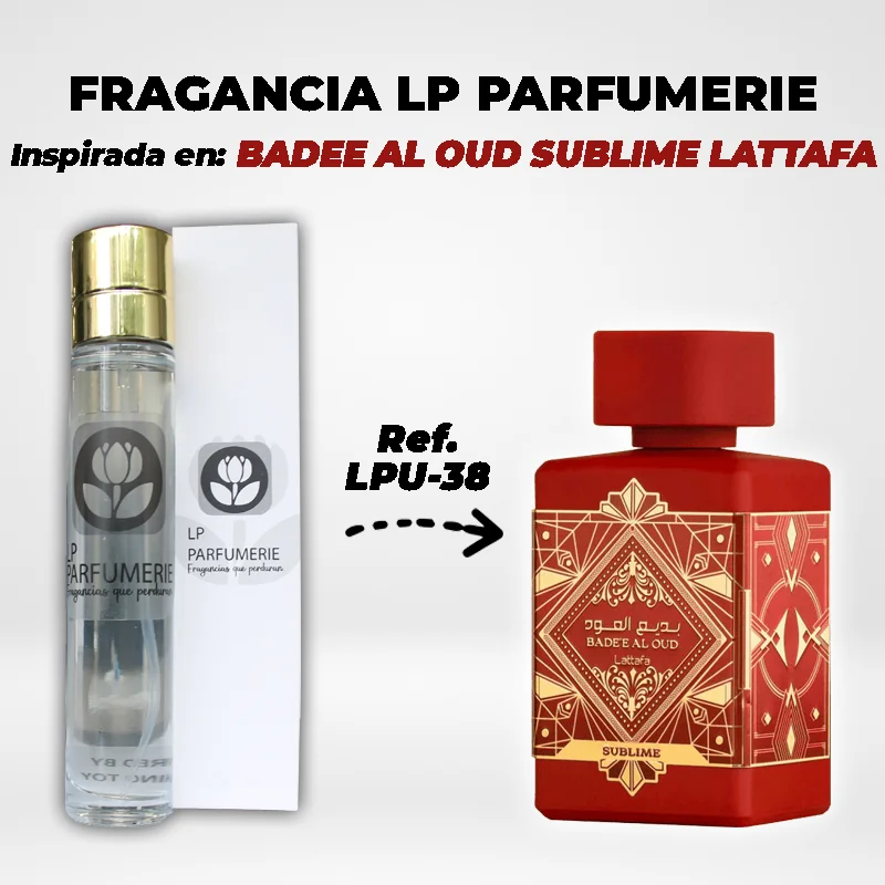 Fragancia LP PARFUMERIE Inspirada en BADEE AL OUD SUBLIME LATTAFA