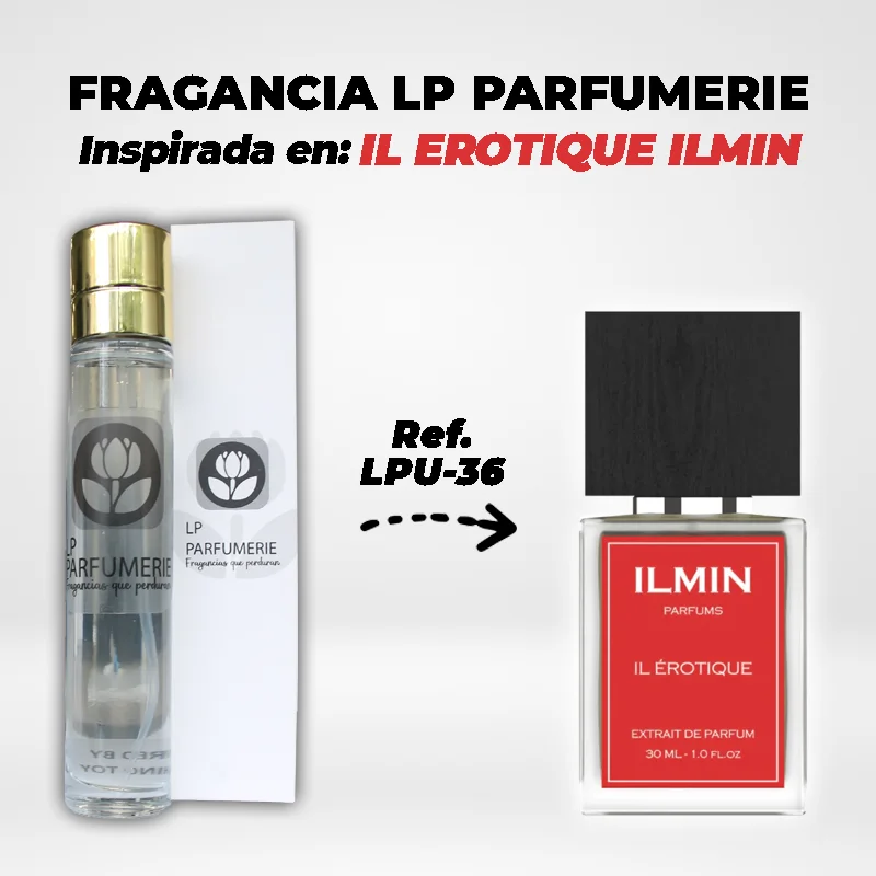 Fragancia LP PARFUMERIE Inspirada en IL EROTIQUE ILMIN