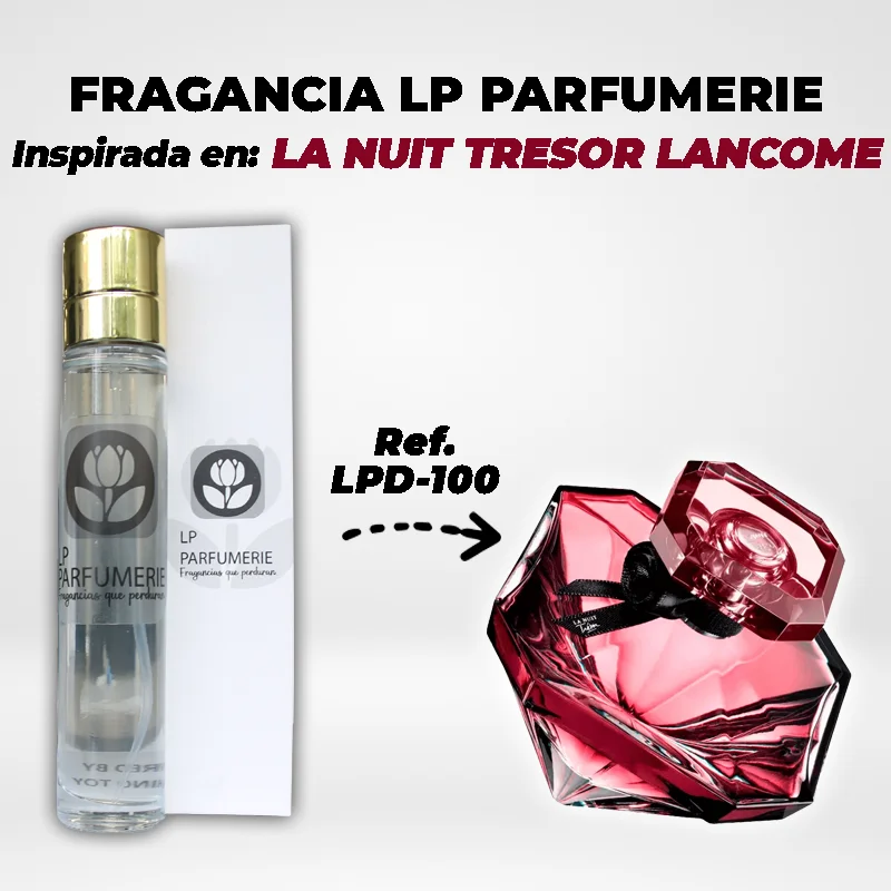 Fragancia LP PARFUMERIE Inspirada en LA NUIT TRESOR LANCOME